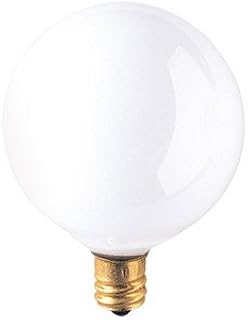 15G16WH2 Bulbrite 391015 15 Watt 120 Volt Soft White G16.5 E12 Base