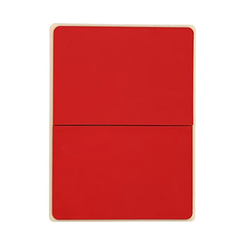 FytStycale Tabla Rompible Artes Marciales Tabla de Golpeo Tabla de Karate Tabla de Rompimiento Diseño de Fácil Material Goma Adecuada para Práctica, Rojo, 1,5 cm