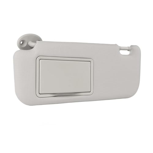 Pare-soleil conducteur gris Toyota Corolla 2014-2019 avec miroir de courtoisie de rechange