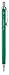 Pentel Mechanical Pencil Orenz 0.2mm, Green Body (XPP502-D)