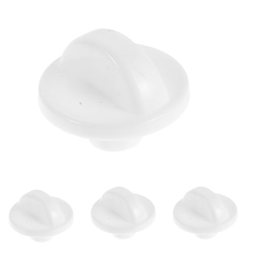 FRCOLOR 4pcs Replacement Rotary Knobs Heater Board Knob Plastic Nonslip Versatile Control Switch for Bathroom Fan and Air Conditioner