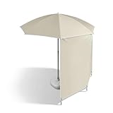 Profitez d'une protection UV complète avec notre parapluie d'extérieur. Conçu pour fournir une ombre à 360°, ce parasol de terrasse dispose d'un grand auvent qui étend la couverture de tous les côtés, assurant une expérience de plein air confortable. Parfait pour votre jardin, plage ou terrasse, il allie design élégant et fonctionnalité pratique pour la protection solaire.