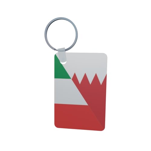 U24 Porte-clés Bahreïn Italie en aluminium 50 x 47 mm