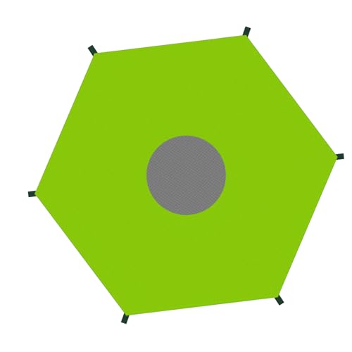 Zestivra - Toldo impermeable para trampolín y protección UV para trampolín - Lona impermeable de tela Oxford para pícnics, salto, actividades comunitarias, parques acuáticos y