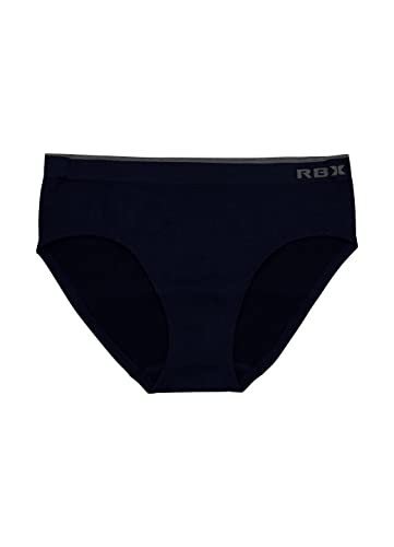 Rbx Women's Underwear 5-Pack Seamless Bikini Panties Briefs Earthy Neutrals Multi M #TOP6