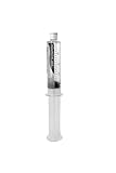 AquaStat Saline Flush Syringes, 20mL, Prefilled with 0.9% Sodium Chloride, Sterile Field Ready, 80/Case (2S0708)