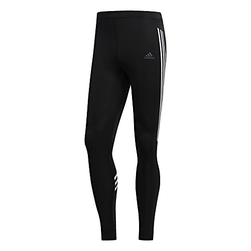 Adidas Originals Run It 3-Stripes Herren Laufhose Schwarz