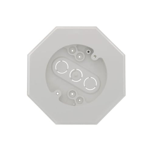 Arlington 8171 UV Rated Plastic Surface (Vertical) Mount Dutch Lap Siding Mounting Kit With Built-in Box 6-5/8 Inch Width x 6-5/8 Inch Height