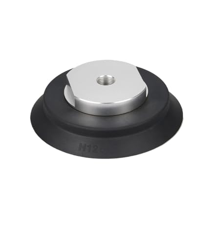 Ventouse pneumatique ZPT125HSB16 en silicone pour manipuler les surfaces fragiles