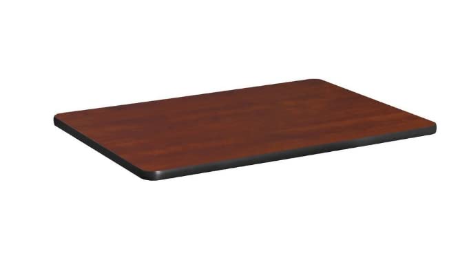 Rosewood Design Table TOP Both Side Laminated Top for Study/Centre/Meeting/Office/Wall Mounted Folding Brackets Table Size 19" W X 29" L X 17mm H ONLY Table TOP