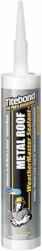 Image of Titebond WeatherMaster Metal Roof Sealant 62441 Gray 9.5 Oz. (Pack of 6)