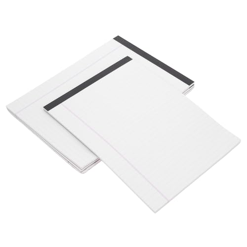 Blocs-notes A4 Ligné grands carreaux fini le papier qui transperce à l'école