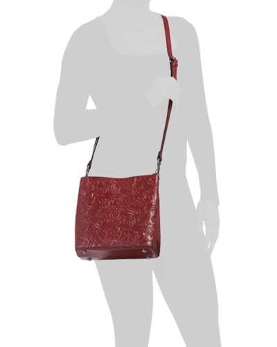 Patricia Nash Tooled Leather Ledra Bucket Crossbody Bag2