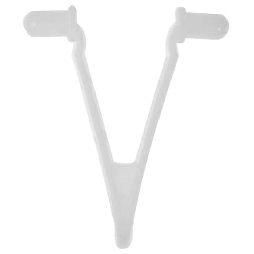 Eieenotee 80 St¨¹ck Pool Zubeh?r V-Clip Schmetterling Teleskop Stangen Befestigungs Clip f¨¹r Pool Vakuum Netz B¨¹rsten Stange – Bild 5