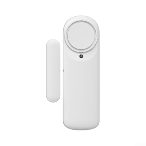 Sensor de puerta WiFi inteligente Tuya con una sirena de 100 dB para alertas inmediatas