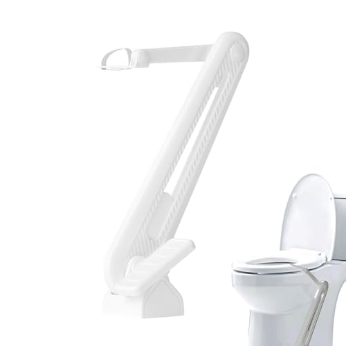 Pedal universal para asiento de inodoro para evitar tocar superficies sucias 3