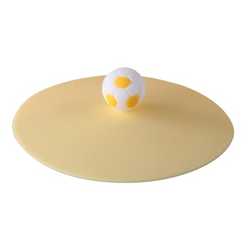 Funda de vaso de silicona | Fundas de taza de café - Tapas de taza de vidrio, tapa de taza de fútbol, tapa de taza de café reutilizable para tazas tazas tazas vasos de cerveza al aire libre