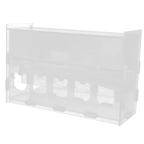 BELLIFFY 自動給餌器 鶏フィーダー アクリル製 チキンボウル 簡単取り付け 家用 ペット店用 便利なフィードツール