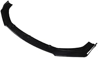 aqxreight Gloss Black első lökhárító toldat 3 részes splitter szett univerzális első spoiler autó tuning 1