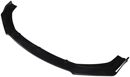 aqxreight Gloss Black első lökhárító toldat 3 részes splitter szett univerzális első spoiler autó tuning