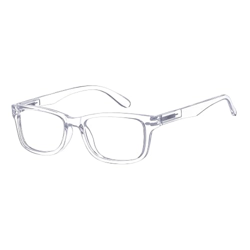 Image of Eyekepper Reading Glasses Men, Readers for Women, 1.25 Stylish Clear