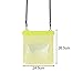 Aosekaa Waterproof Storage Bag Travel Unisex with Adjustable Shoulder Strap Portable Shoulder Bags Beach Pouch for Outdoor Rafting Hiking, Yellow
