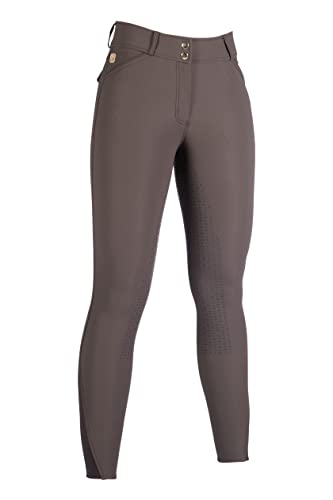 Pantalon équitation silicone HKM Marrakesh avec fond intégral antidérapant femme