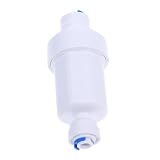 MUELODSIC Filtro de Sedimentos Acero Inoxidable Reutilizable y Lavable Conector Rápido para Purificador de Agua Hogar Cocina Eficiencia Alta Malla Precisa