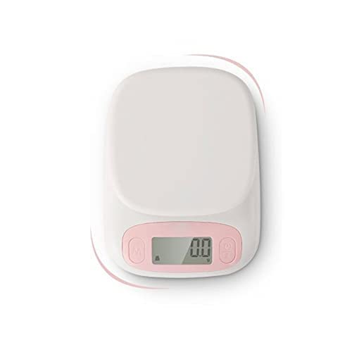 Balance de cuisine multifonction blanche en acier inoxydable, taille : 12 cm x 16 cm, 1 balance