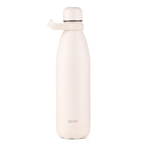 Garrafa Térmica Kouda Grey Off White - 750ml