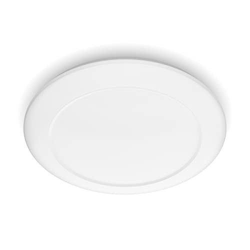 Philips myLiving LED Deckenleuchte Cinnabar, 1300 lm, 32 x 32 x 7,9 cm, Warmweiß 333623116