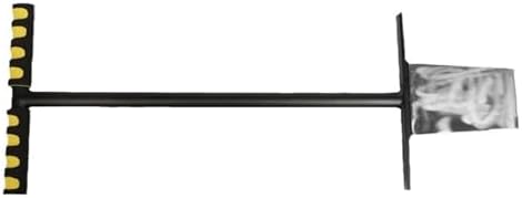 Soil Sampling Probe, Stainless Steel T-Handle Farm Soil Testing Equipment,with Foot Pedal, for Lawn, Garden