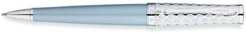 Cross Sauvage, Moonstone Blue, Python Pattern Ballpoint Pen
