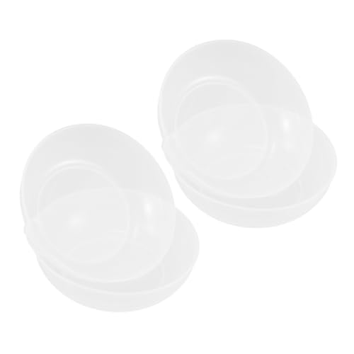 PRETYZOOM 4個 電子厨房秤用軽量プラスチック計量皿 目盛り付きスケールパン 正確な計量に 耐久性と使いやすさを両立
