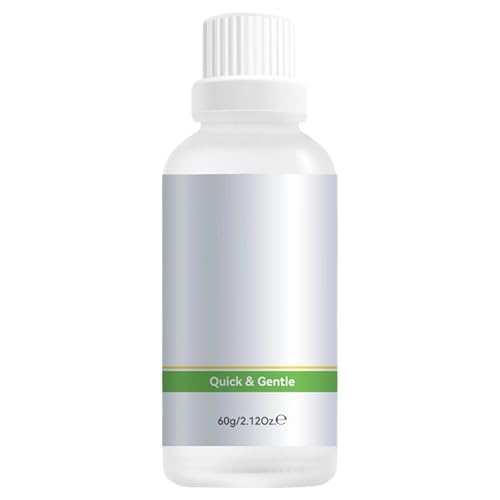 Removedor de Esmalte de Uñas en Gel - Limpiador de Uñas Acrílicas de 60 ml,Solución de Limpieza para Manicura Cuidado en Salón Hogar Viaje Mujeres Niñas Mamás