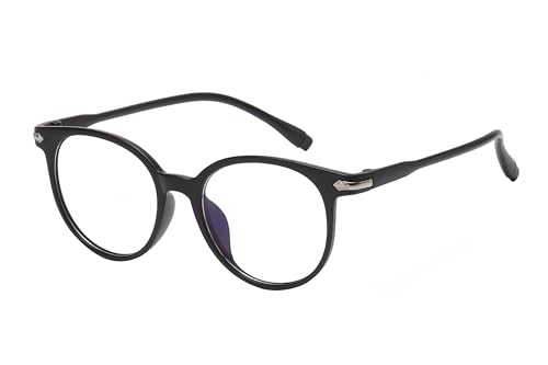 Image of OWL Blue Light Blocking Glasses for Women and Men - Retro Round Eyewear Anti Eyestrain Eyeglasses, UV Glare Filter Eyewear