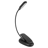 Ycauty Schreibtischlampe, wiederaufladbar, faltbar und flexibel, LED, zum Lesen, Arbeit, Studium, Handwerk, tragbares Licht für Schlafsäle, Büros, Schlafzimmer