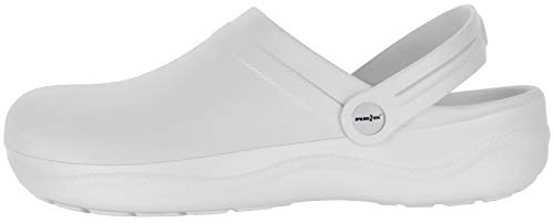 REIS Unisex Clogs & Pantoletten, Weiß, 40 EU