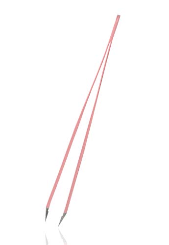 Pinzas de depilar para cejas Switzerland rectas color rosa estilo pinzas elite 3
