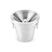 True 5216 bulk Savor Wine Bottle Cocktail Stainless Steel Spittoon, Set of 1, Silver