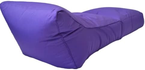 HH Home Hut Beanbag Bed Chair Indoor And Outdoor Extra Large Oversized Gaming Seat XXXL Garden Adult Bedroom Weather Resistant (Waterproof) Violet