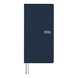 ほぼ日手帳 2026 weeks カラーズ/コスモブルー 1月始まり 週間手帳 週間レフト スリム縦長