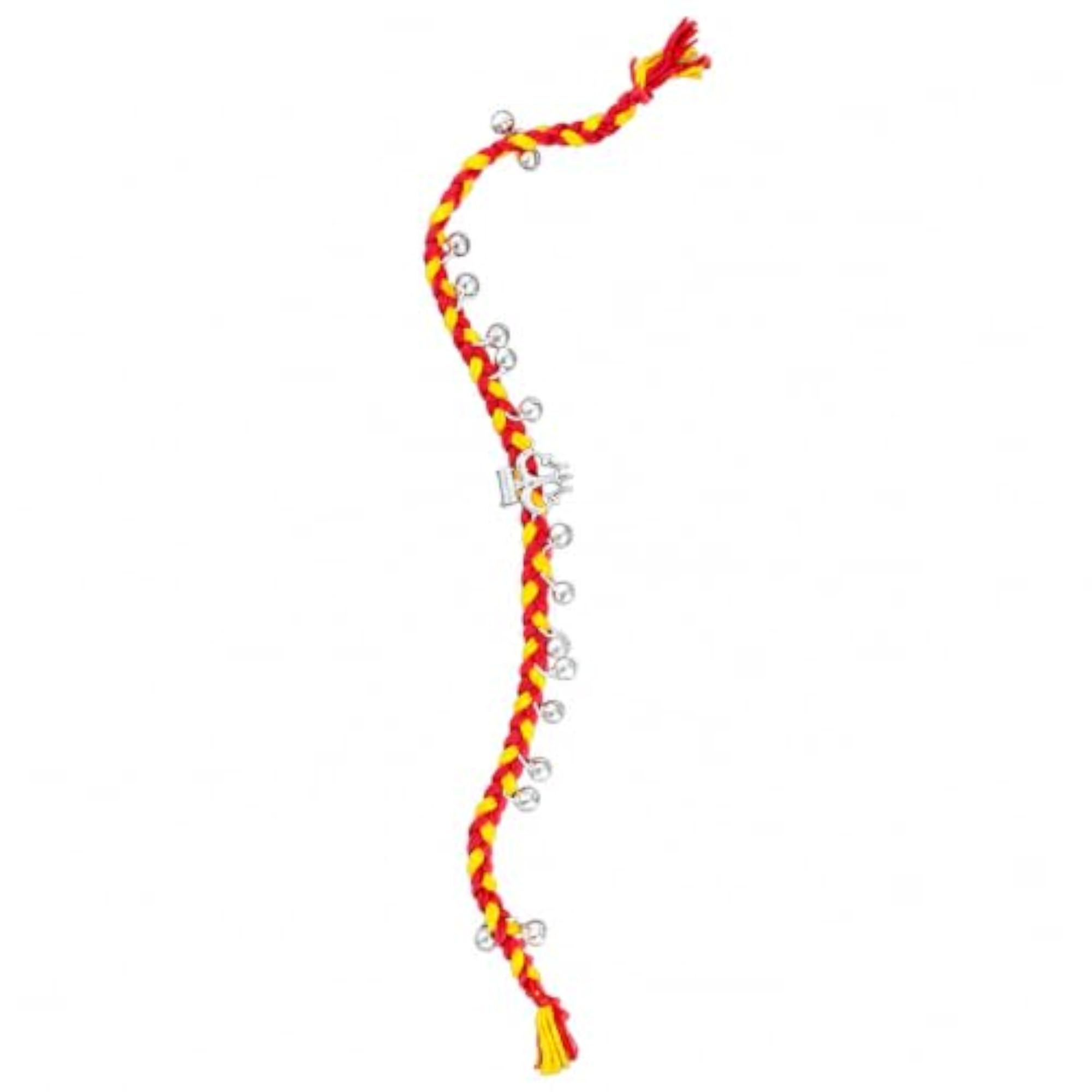 Trishul Rakhi for Brother in Pure 925 Sterling Silver