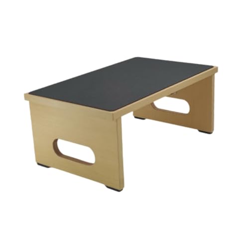 F Fityle Paso de Tabro de Estufa de No Slip de Madera Plegable de Servicio Pesado para Dormitorio en casa