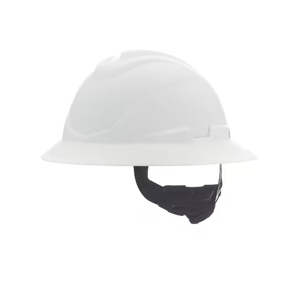 Full Brim, Non-Vented, Type 1, Class E, White, Mfr: 10215837-A