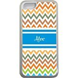 Alec Blue Chevron Name Design iPhone 5c Case