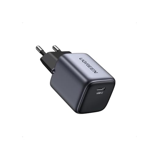 UGREEN Nexode 30W Chargeur USB C Rapide avec GaN Tech Compatible avec iPhone 16 Plus Pro Max 15 14 13 12 11 Pixel 8 Pro 7a 6a Galaxy S24 Plus Ultra S23 A15 A05s MacBook Air iPad Pro Air Mini (Gris)