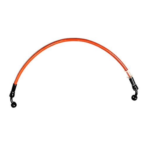 Durite de frein tressée M10 flexible hydraulique moto 130cm inox