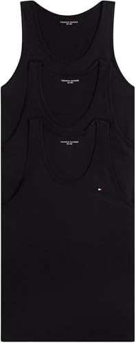 Tommy Hilfiger Herren 3P Tank Top UM0UM03867 Tank Top, Schwarz (Black/Black/Black), S 1