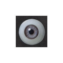 Yeux en verre 16mm gris EY16-G06 pour poupée et création